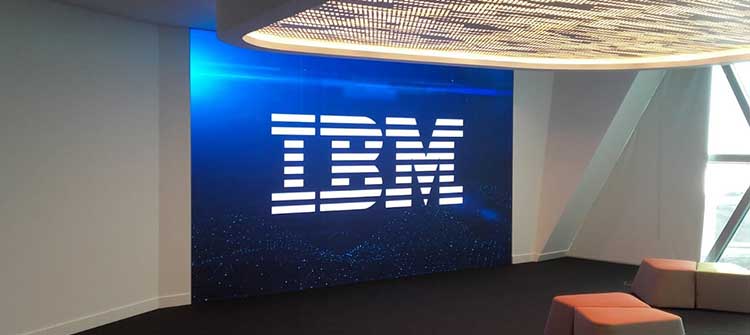 Indoor P3 LED Display Screen for IBM in Dubai, UAE