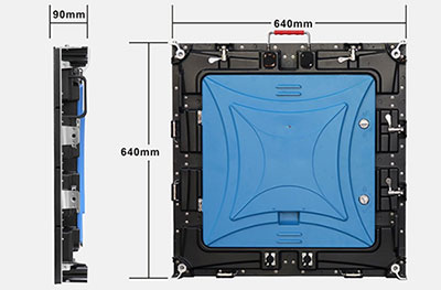 IF series indoor led video wall cabinets detail